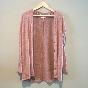 **3/$25 SALE!!** Maurices Gray/Pink Cardigan